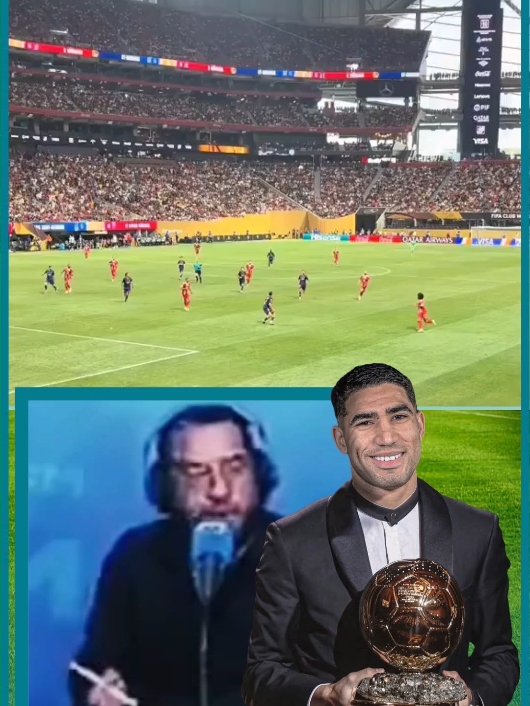 حتى التوانسة قالوها: حكيمي يستاهل الكرة الذهبية! 🌟🇲🇦🇹🇳 الإشادة بـأشرف حكيمي ما بقاتش غير عند المغاربة… هاد المرة الإعلام التونسي طلع يبارك في النجم المغربي وقالها بكل وضوح: 