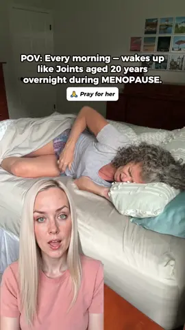 No one warned us joint pain would hit this hard during Menopause. 😔 It’s not just aging — it’s hormonal. #jointpain #jointpainrelief #menopause #menopausesupport #midlifewomen #womenhealth