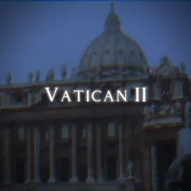 Vatican II  The Second Vatican Council, also known as Vatican II, was the 21st ecumenical council of the Catholic Church, convened by Pope John XXIII in 1962 and concluding in 1965 under Pope Paul VI  #pope #edit #fyp #catholic #viral #vatican #vaticanII 