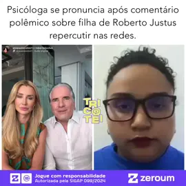 Aline, psicóloga e usuária do X (antigo Twitter), se pronunciou nesta segunda-feira (8) após ter um comentário seu viralizado nas redes sociais. A mensagem foi feita em uma postagem que mostrava Ana Paula Siebert, Roberto Justus e a filha do casal, Vicky, segurando uma bolsa de grife. O comentário de Aline, direcionado à criança, gerou polêmica e acabou sendo exposto em vídeo por um influenciador digital, que mostrou tanto o conteúdo da mensagem quanto o perfil da psicóloga. A publicação rapidamente se espalhou e deu início a uma série de críticas e debates online. Em resposta à repercussão, Aline afirmou que sua fala foi mal interpretada e tirada de contexto. Ela destacou que não teve intenção ofensiva e lamentou que o episódio tenha causado tamanha exposição. Como profissional da saúde mental, reforçou a importância da responsabilidade no uso das palavras, especialmente nas redes sociais. O que vocês acharam? 📽️ Imagem/Reprodução | Internet