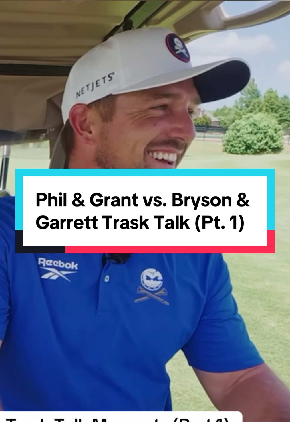 The banter in this video was incredible #fyp #golf #golftiktok #golftok #philmickelson #brysondechambeau #trashtalk 