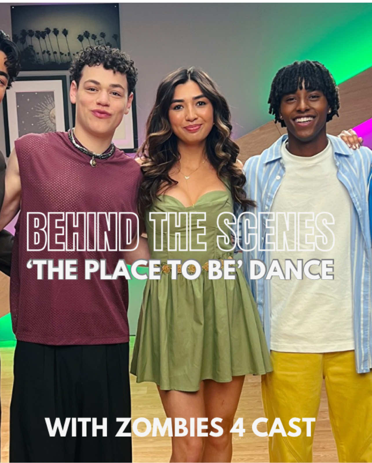 BTS ‘The Place To Be’ Dance ft. @disneyzombies cast💖 @Disney+ @Disney Channel @Sway Bhatia @Mk🇪🇹 @Malachi Barton @Julian Lerner #ZOMBIES4 