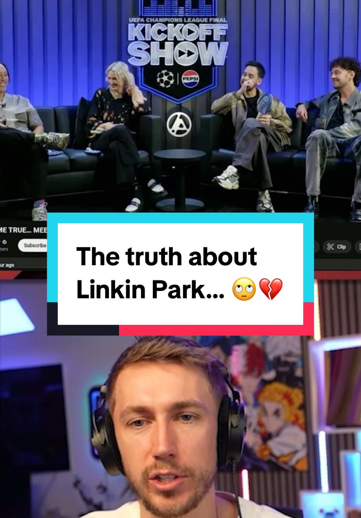 The truth about Linkin Park… 🙄💔 #Miniminter #sidemen #linkinpark #music 