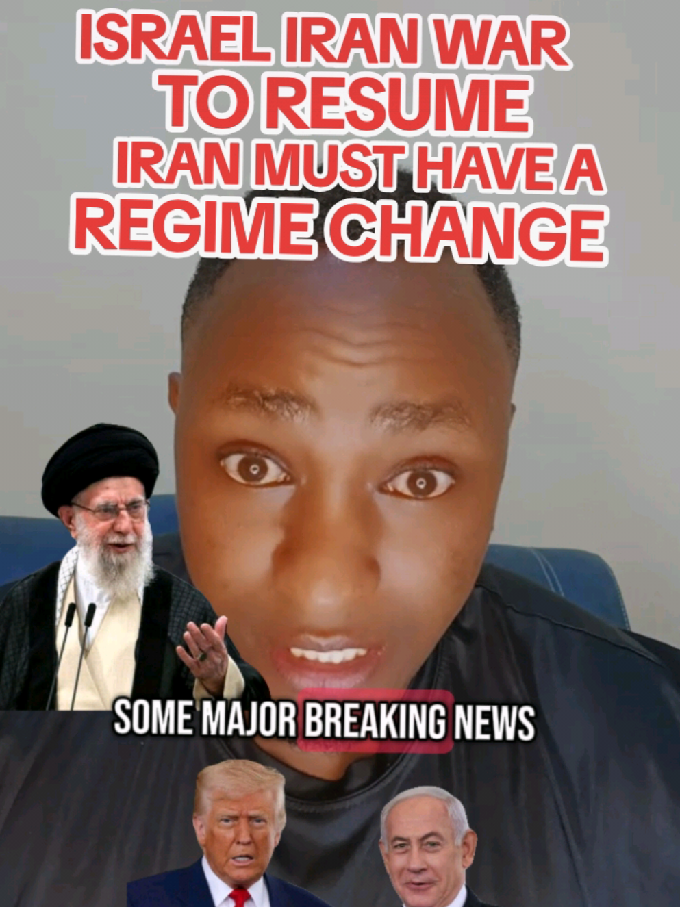 israel and Iran war might resume as israel want Ayatollah Khamenei overthrown #arab #middleeast #israel #ayatollah #benjaminnetanyahu #usa🇺🇸 
