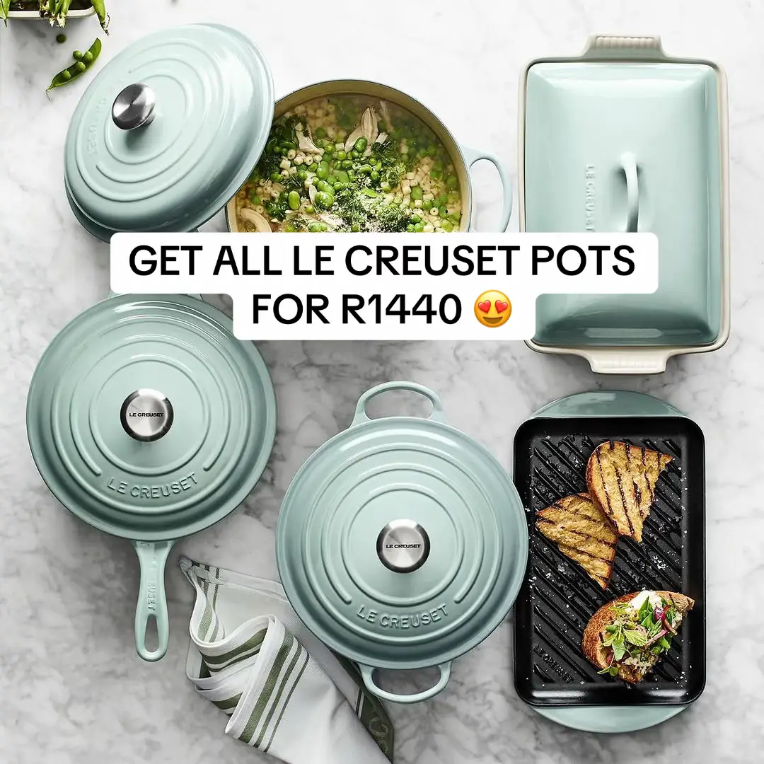 Le creuset pots u can mix any coolor nd sizes (CM) 😍 just sand us a pic of wat u want . #cups #carrossel #viral_video #fyp #lecreuset #southafrica #southafricantiktok #southafricatiktok #business #south #tik_tok #pots #order #trendingsound #onlineshopping #luxury #foryoupage #foryoupage❤️❤️ #kitchen #entrepreneur #entertainment #stock 