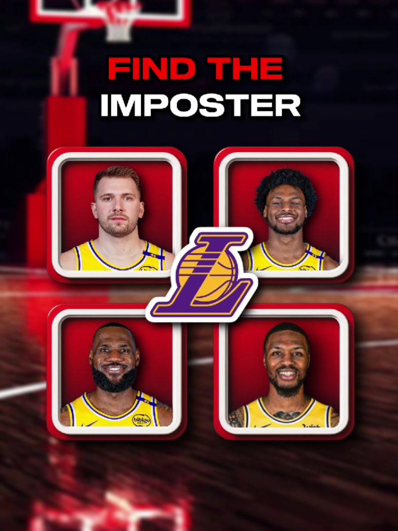Find the imposter 🤔🏀 #basketballquiz #basketballtrivia #quiz #NBA #nbaquiz #nbaplayers #trivia #basketball 