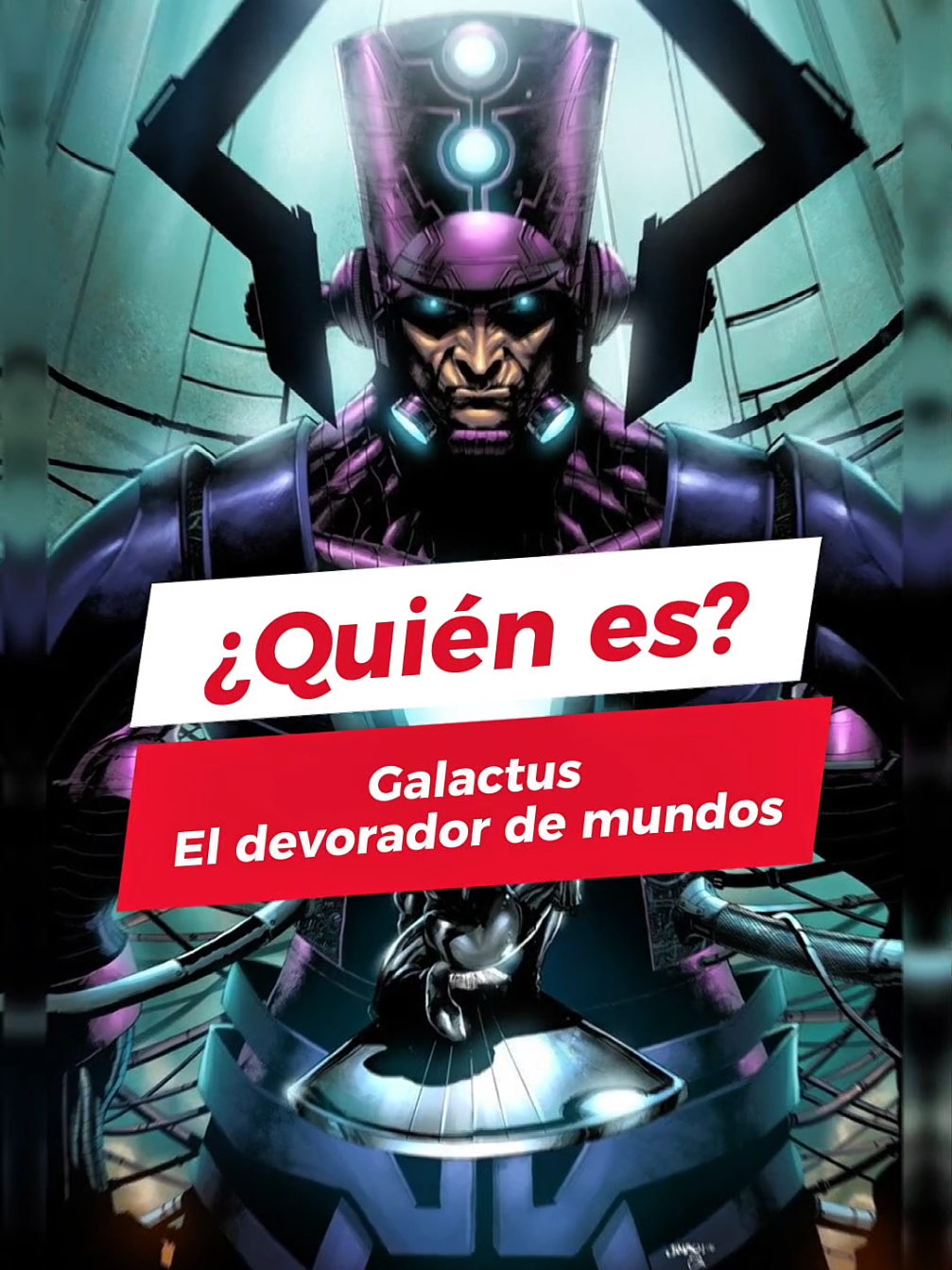 ¿Sabes quién es Galactus? 🟣 #galactus #galactusmarvel #marvel #marvelstudios #marvelcomics #marveledit #quien #quienes #sabesquienes #eldevoradordemundos #los4fantasticos #fantasticfour #loscuatrofantasticos #thefantasticfour 