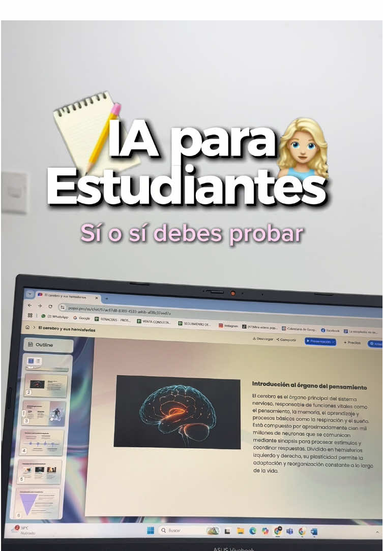 Respuesta a @jaluansa aquí les traigo mis dos IA favoritas para hacer mis presentaciones rápidas ✨😱 espero les guste una de las Dos opciones #tipsstudy #contenido #estudio #studytok #i #ibteligenciaartificial #estudiantes #ppt #buencontenido #paratii #universidad 