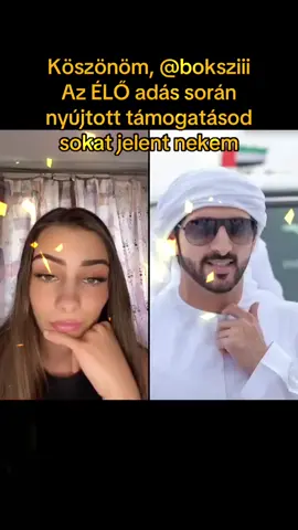 boksziii, köszönöm a hatalmas támogatást az ÉLŐ adásomban! Próbálom folytatni a minél jobb ÉLŐ tartalmak készítését!@boksziii #tiktoklive #livehighlights #livegift #sagethesmartbean #burgertruck 