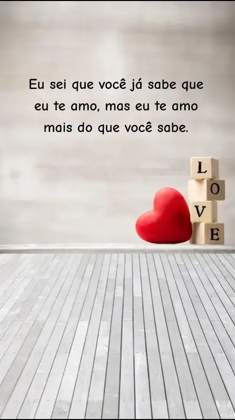 Mande para quem você ama. Tem alguém precisando ler isso.