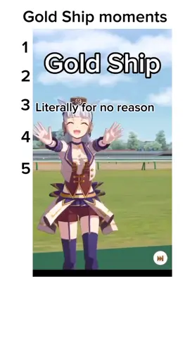Gold Ship momento #anime #game #umamusume #horsegirl 