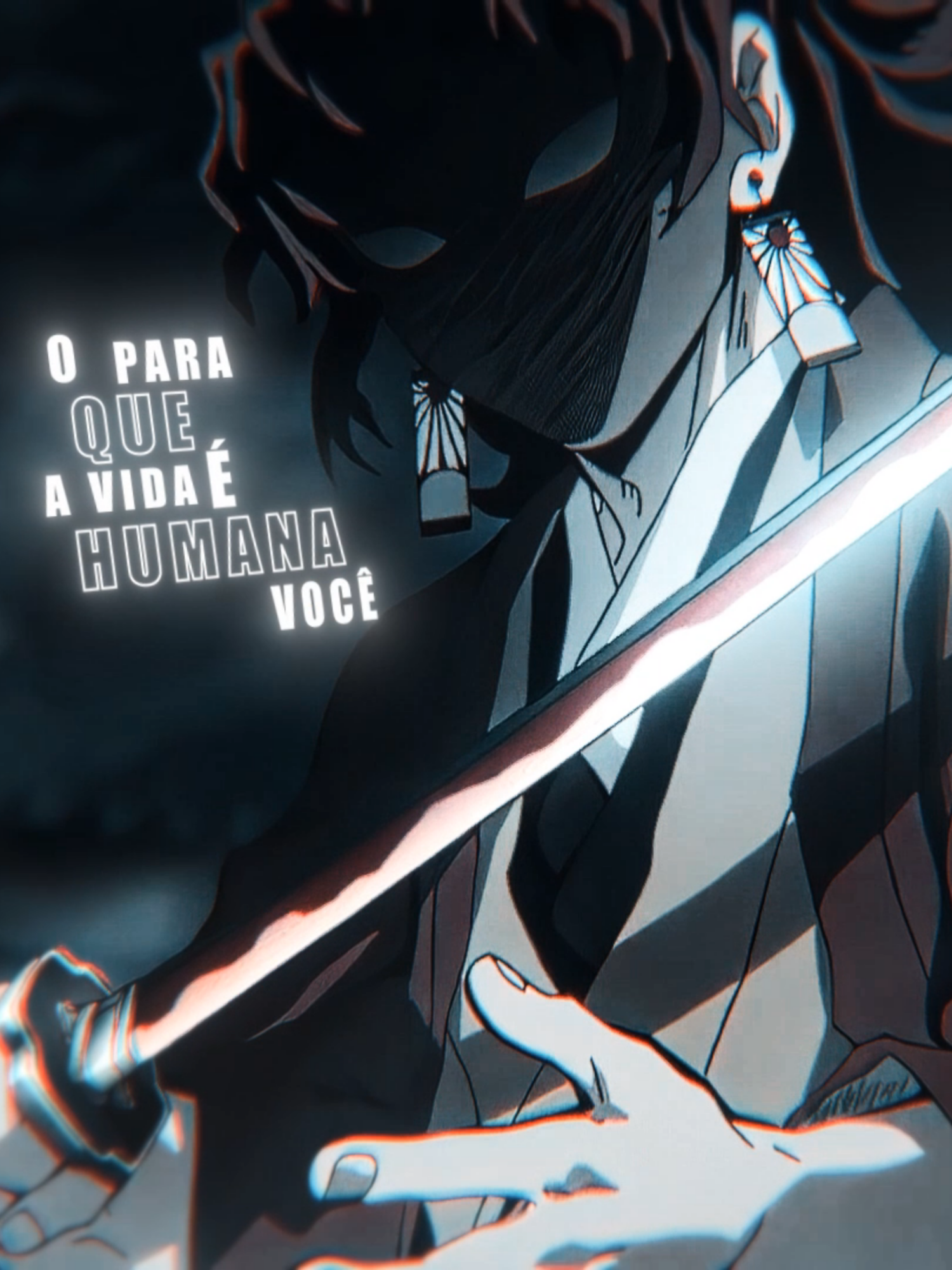 Demon slayer - O que é a vida humana para você? #demonslayer #kimetsunoyaiba #yoriichi#yoriichiedit#tanjirokamado #anime #edit #fouryourpage