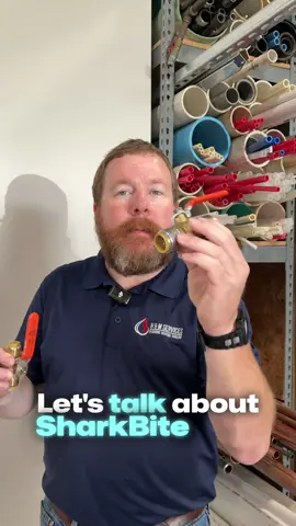 Have you heard how @SharkBite Plumbing has upped the game once again with the NEW SharkBite Max Push-to- Connect fittings ? Half the insertion force and double the PSI, what’s not love.”  #ad #SharkBitePartner 