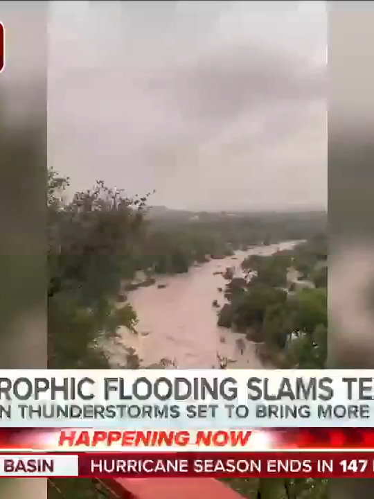 'HAD TO DO SOMETHING': A man described the moment he jumped into action to save a family whose home was flooding in Jonestown, Texas during the historic flooding on Friday.