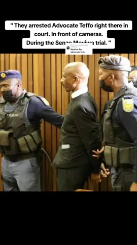 Replying to @mama_bonolo8 Advocate Malesela Teffo in the SAPS mix.