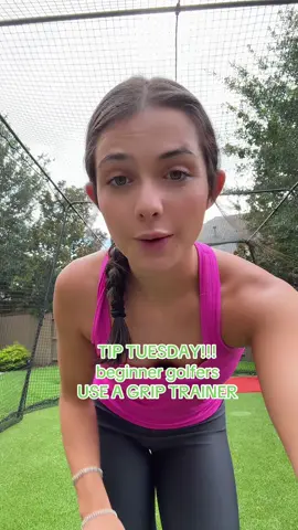 TIP TUESDAY IS BACK!!!💚⛳️ I love being able to use my mini platform to support all the new golfers! 💕 beginner golfers, fixing your grip is essential to progress. I learned that the hard way…. I was humbled when I found out your grip can be the reason you can’t hit the ball.  This grip training aid is AMAZING and the quality is perfect. Today is the last day to get 30% off and free shipping.  #golfer #golftipsdaily #golf #golfcoaching⛳ #girlswhogolf #girlswhogolf🏌🏻‍♀️ #tiktokshop 