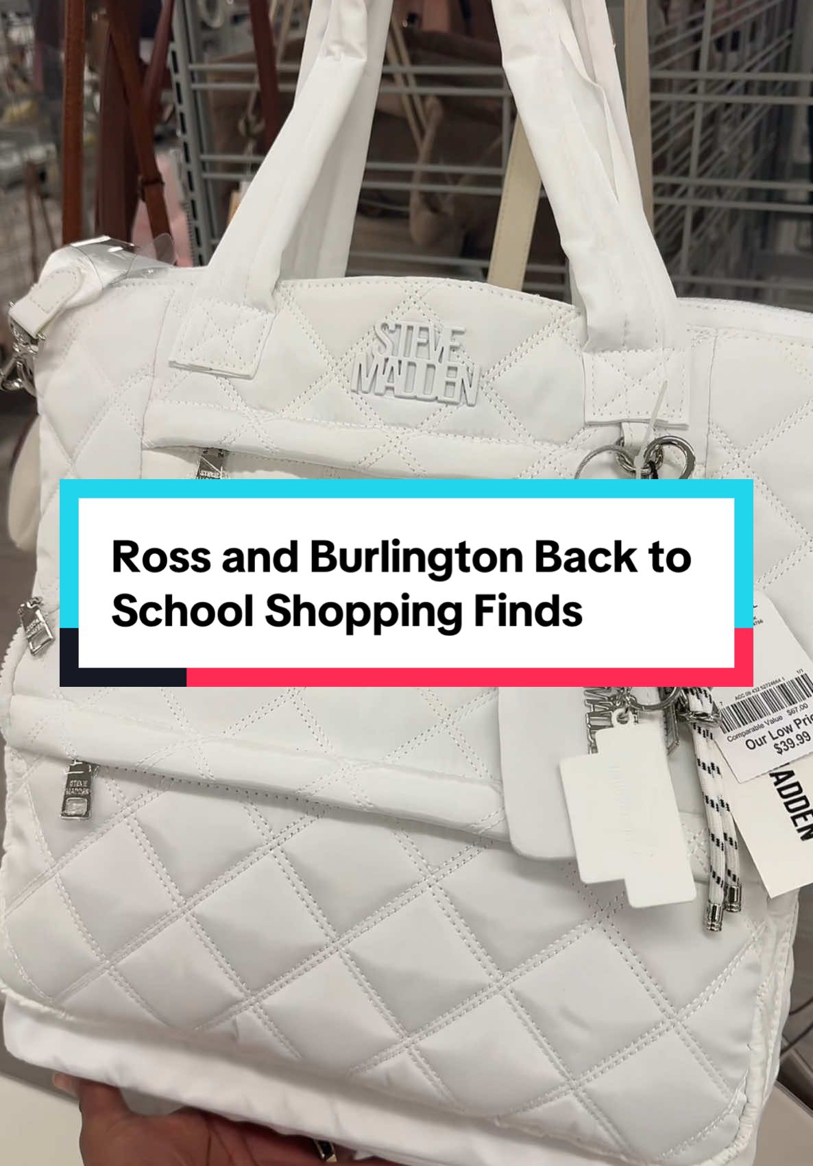 Let’s see what @Ross Dress for Less and @Burlington have for back to school deals 🫶🏾❤️
