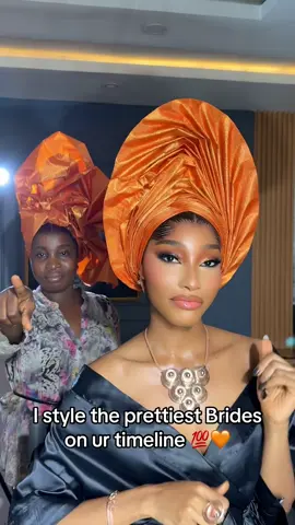 Competition of highest Gele🧡 Mua: @glamstation01  #fypviral #gelestylist #viralvideotiktok #50kviews #gelestyles #explore #flypシ #sossygele #forfunonly #fyppppppppppppppppppppppp 