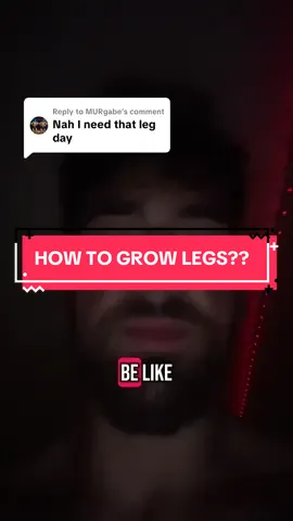 Replying to @MURgabe legs aren’t growing??
