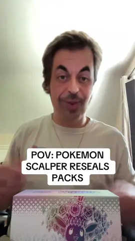 POV: POKEMON SCALPER RESEALS PACKS- SCALPY NOOO😭😭😭 #fyp #pokemoncards #pokemontiktok #pokemoncommunity #pokemon151 #psapokemon #prismaticevolutions #pikanomics #scalpy #scalpers #pokemontcg #pokemon #blackbolt #journeytogether #surgingsparks #pikachu 