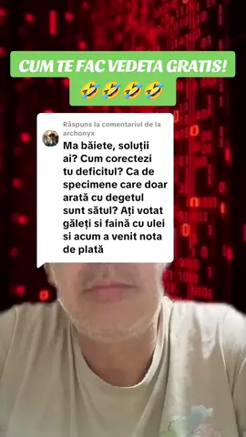 Ca răspuns pentru @archonyx  