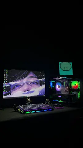 Khoe góc máy của  bạn chill mỗi tối vào cmt #pc #pcgaming #decor #pcgamer #máytính 