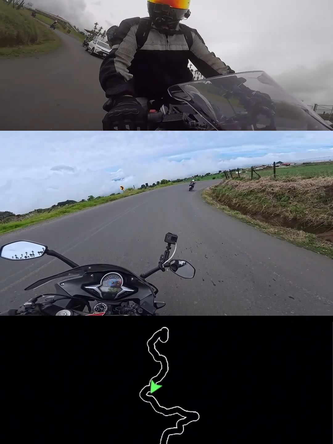 No critico a la baja cilindrada porque de ahí vengo, ni a los de alta cilindrada porque para allá voy. #CBR250R #MT-09 #CB650R #costarica