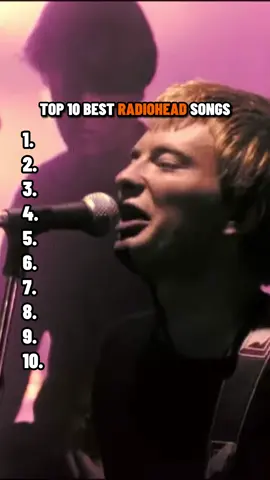 Top 10 Best Radiohead Songs #radiohead #band #music #top10 #ranking 