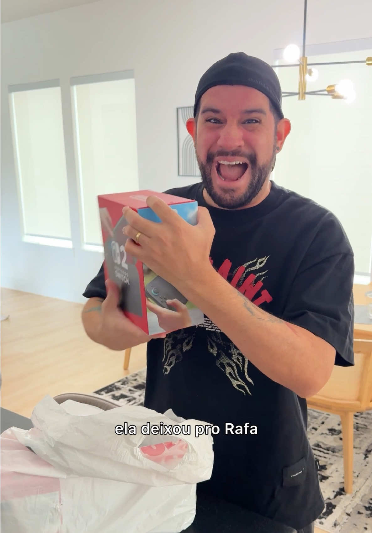 o dia que o Rafa conseguiu comprar o Nintendo Switch 2  #Vlog #casal #rotina #nintendoswitch2