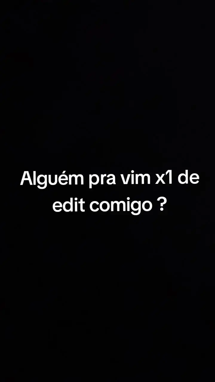 Alguém pra vim x1 ? #naosei 