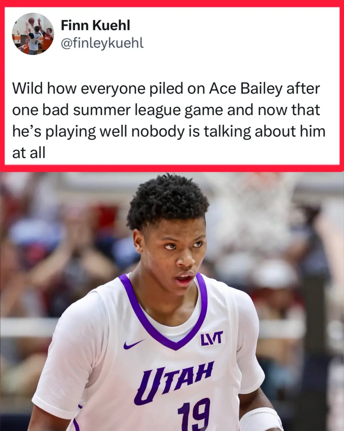 ACE SAID PUT SOME RESPECT ON MY NAME  #acebailey #basketballtiktok #basketball #utahjazz #summerleague 
