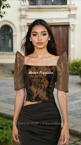 @ootdloop  #modernfilipiniana #filipiniana #filipinianatop #filipinianaoutfit  #OOTD #fashiontutorials #outfitideas 