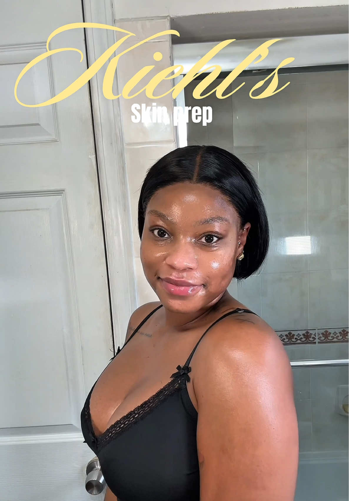 Skin prep with @Kiehl's Since 1851  #skincare #skinprep #kiehls #giftedbykiehls #makeup 