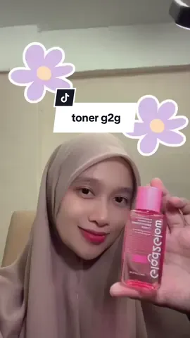 Toner poganranate ni best sangat sooth skin,hydarate dan brigtening boleh pakai hari2 taw💗 #tonerg2g #g2g #toner 