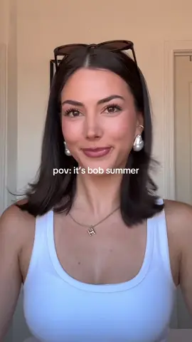 prepare to be SICK of me #bobsummer #bobiana #bobhaircut #summerhaircut #bobhairstyle #lobhaircut #summerhair 