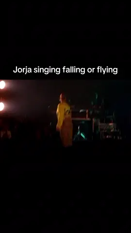 Jorja singing falling or flying at @Montreux Jazz Festival @Jorja Smith #mjf #jorjasmith 