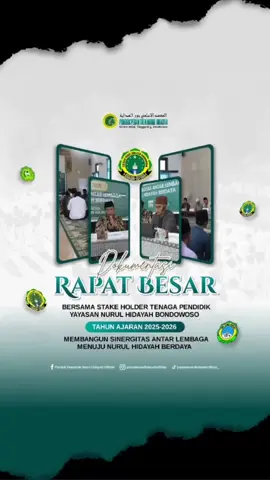 RAPAT BESAR BERSAMA SELURUH PARA TENDIK  #fypシ #pondokpesantren #lembaga #guru #fyppppppppppppppppppppppp #rapat #berandatiktok 