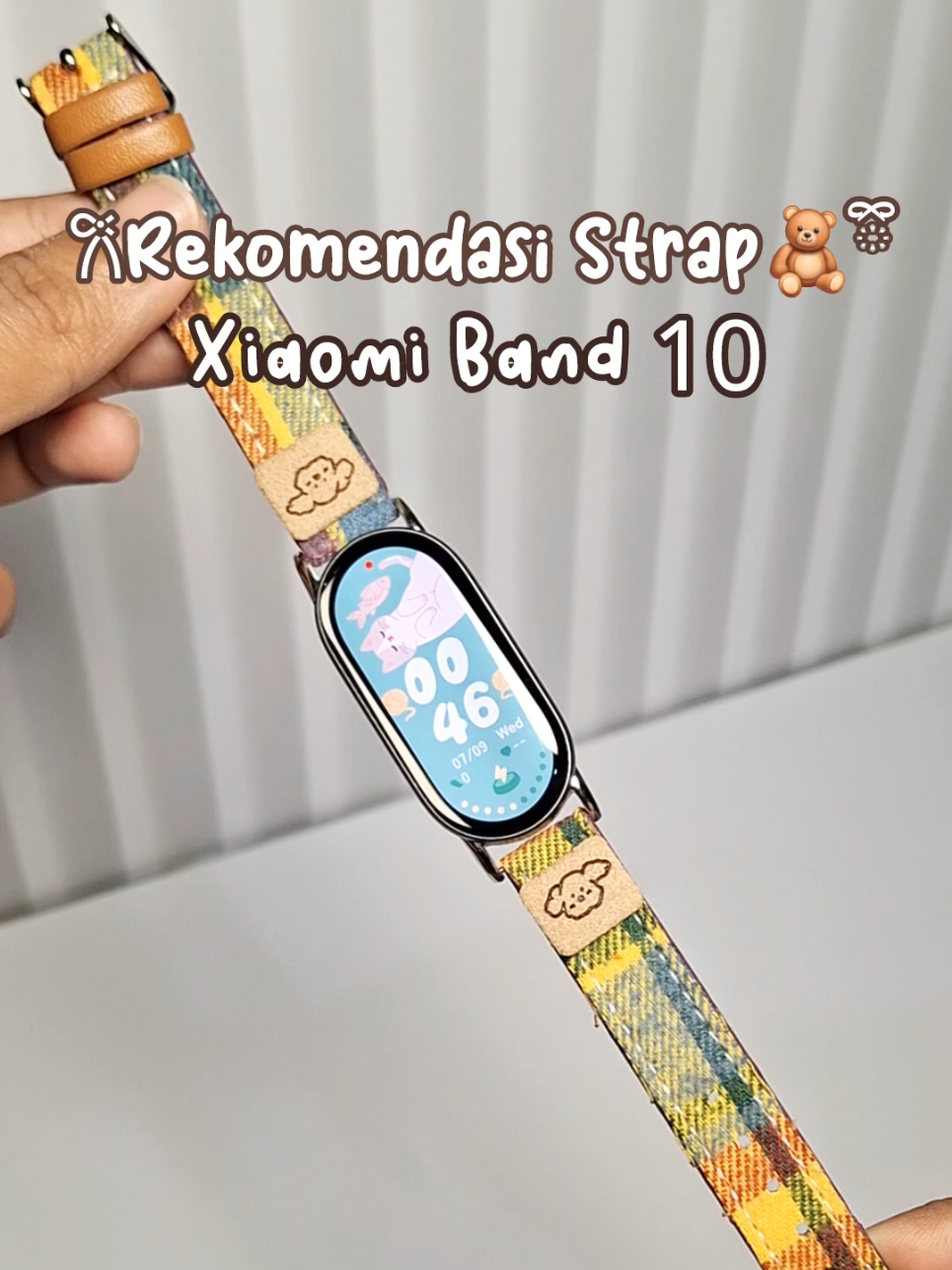 Aaaak gemesssss!!  Yang mau samaan smartwatch dan strapnya, beli di keranjang kuning⬇️✨️💕 #xiaomiband10 #xiaomi #strapxiaomi #strapsmartwatch #xiaomiindonesia #xiaomismartband10 #smartwatchviral #fyp 