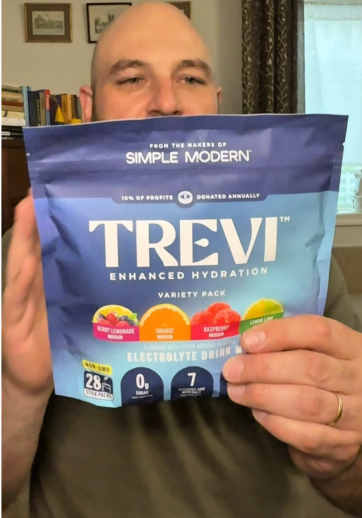 Zero added color and natural flavors?!? I love that about it! #Trevi #HydrationDrink #nocoloradded ##ElectrolyteDrink##thirsty##dealsforyoudays##tiktokshopcreatorpicks 