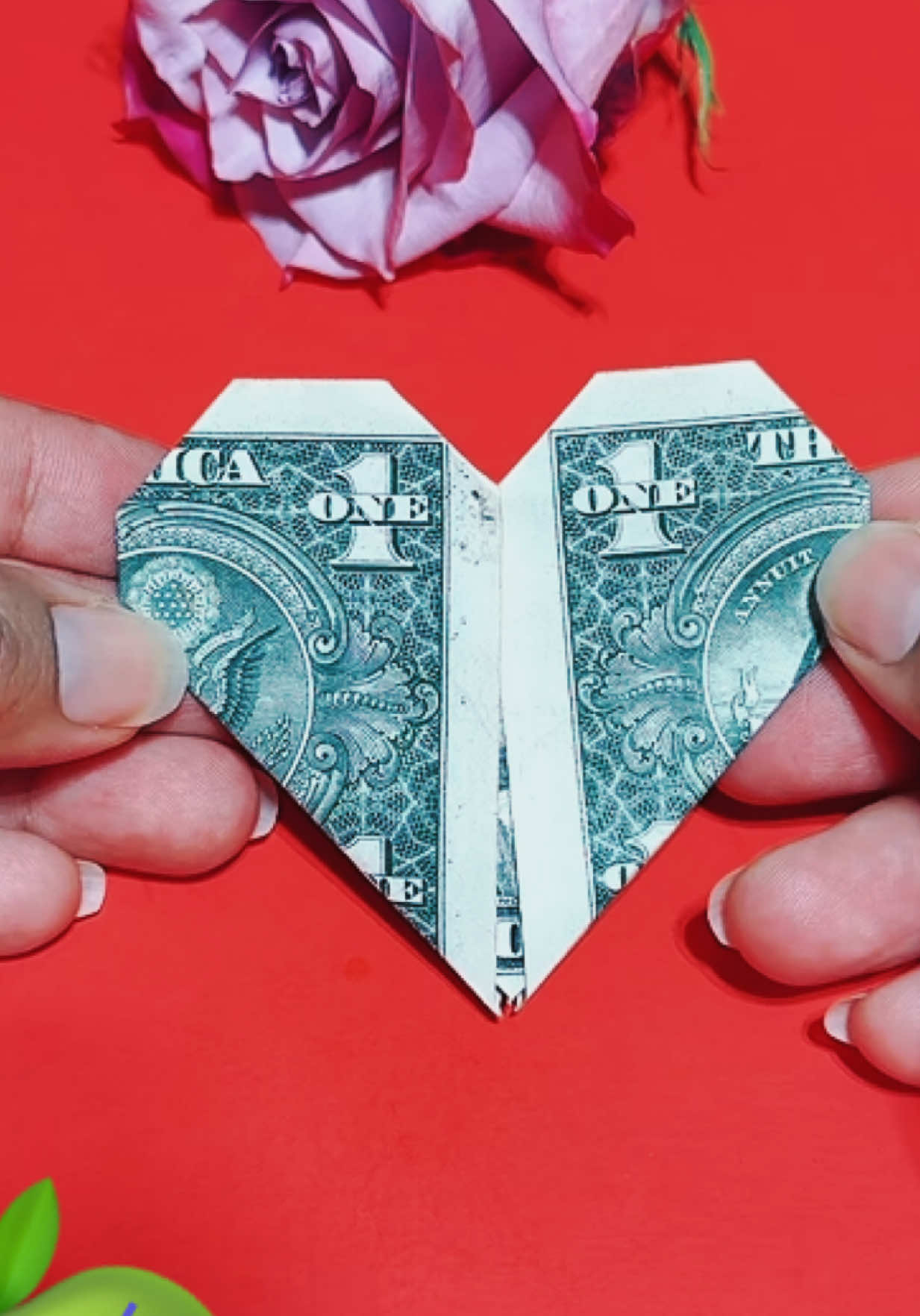 #Origami#money#heart#tutorial💵❤️🇺🇸🇺🇸🇺🇸