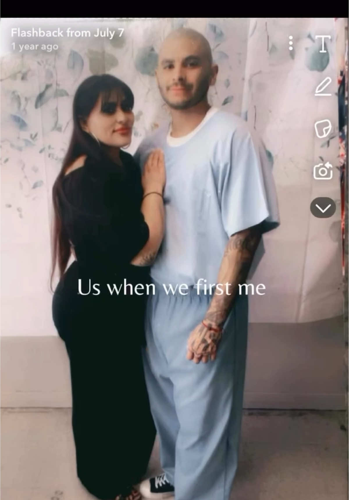 Our story 💙#countdown  #life #Love #prison #visits #ourjourney #praying #notgivingup #cdcr #growth #fyp #fypシ゚viral  #fypage 