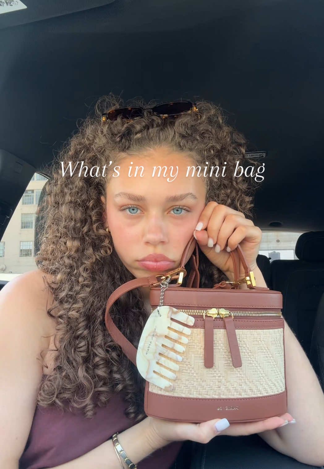 My bag might be mini but she’s definitely mighty🤎