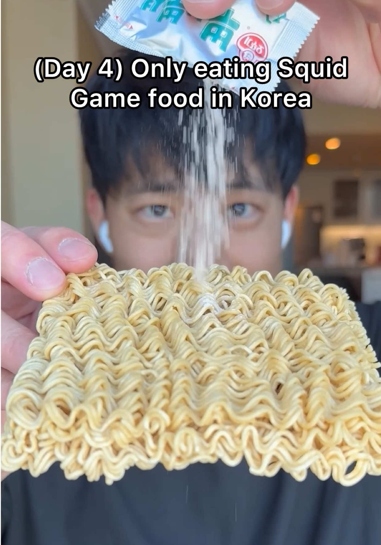 (Day 4) Only eating Squid Game food in Korea