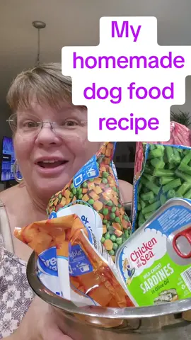 #creatorsearchinsights  #homemadedogfood  #homemadedogfoodrecipes  #diydogfood  #affordabledogfood  Frozen Peas and carrots, green Beans, 98 cents each Frozen sweet potatoes, a $1.98 One can of sardines in Olive oil $,1 One and a 1/2 pounds of ground beef, approximately $7. One cup of cooked Brown rice approximately 25 cents. Total cost $12.19 before taxes.