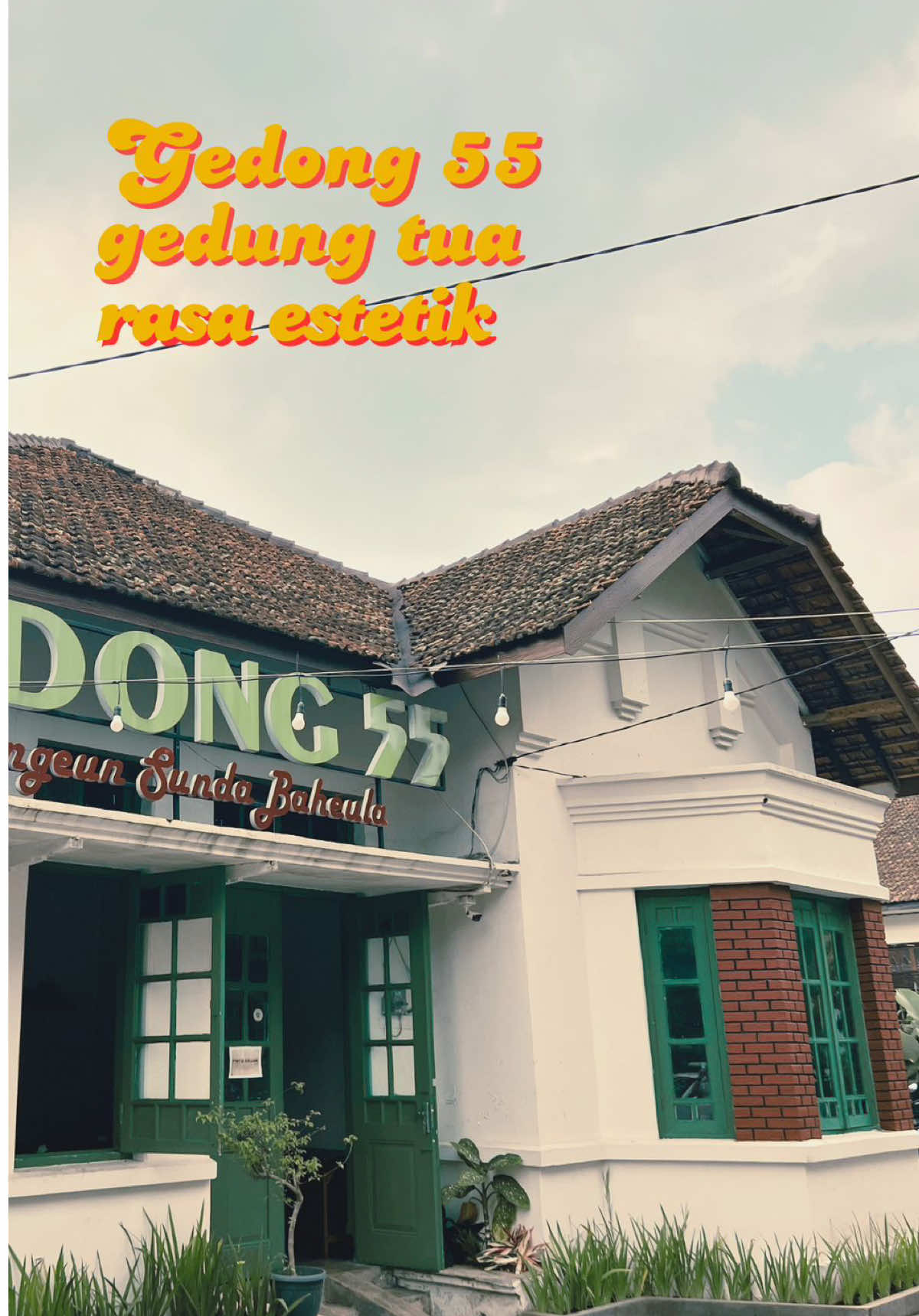 Resto Sunda ikonik di Cimahi #sejarahcimahi #cimahiheritage #explorecimahi