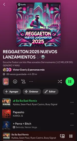 Ba Ba Bad remix en nuestra playlist  Playlist julio 2025 #bababad  #playlist  #spotify  #mexico  #colombia  #chile  #venezuela  #eeuu🇺🇸  #variado  #extreno  #rayancastro  #treen  #parat  #sound 