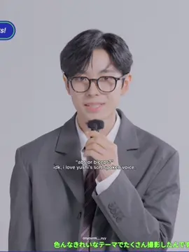 I love yushi’s soft spoken voice🥹🫶🏻 #yushi #nctwish #tokunoyushi 