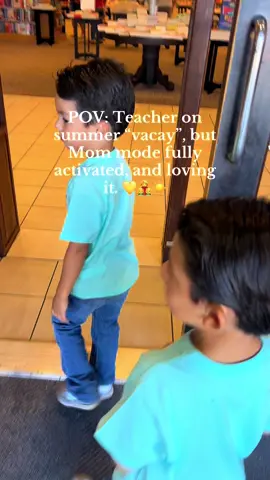 Today consisted of a little trip to Barnes & Noble. Enjoying every minute before school starts again 👩‍👦‍👦💛☀️