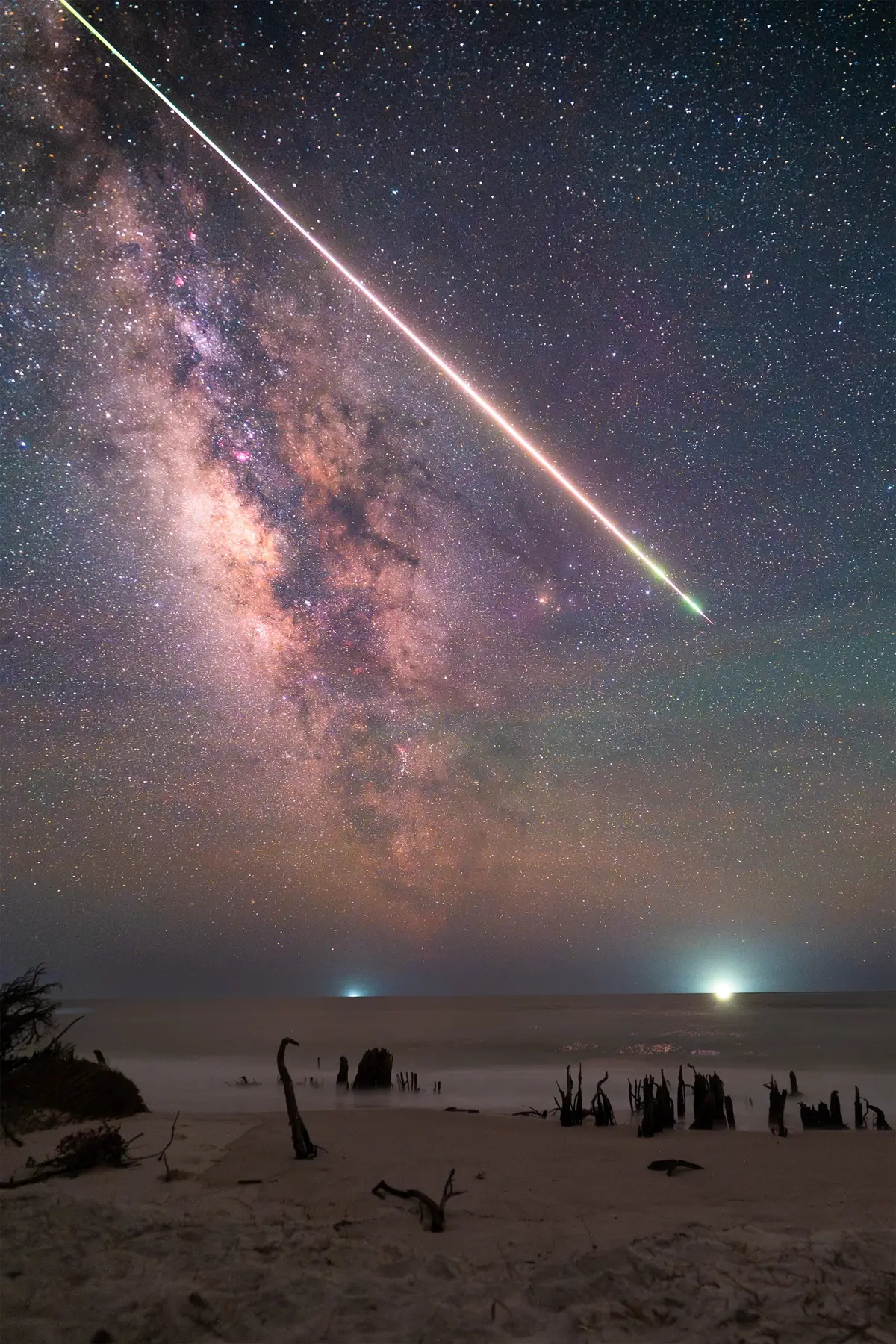 These are the stil images from my recent meteor timelapse. The first two images are single exposures taken with a mirrorless camera. 15sec shutter speed @ f/1.8 | 5000iso. The last photo is composite photo with a 60 second exposure for the sky with foreground captured separately.  Hope you enjoy. #timelapse #milkyway #photography