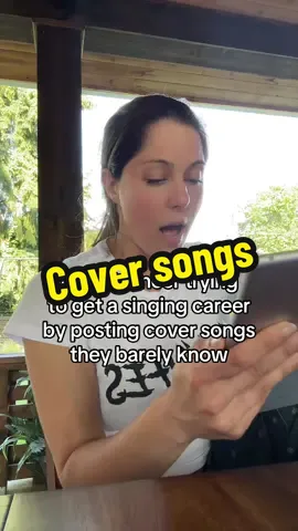 A lot of people sound amazing but why get a copy when we want originals?